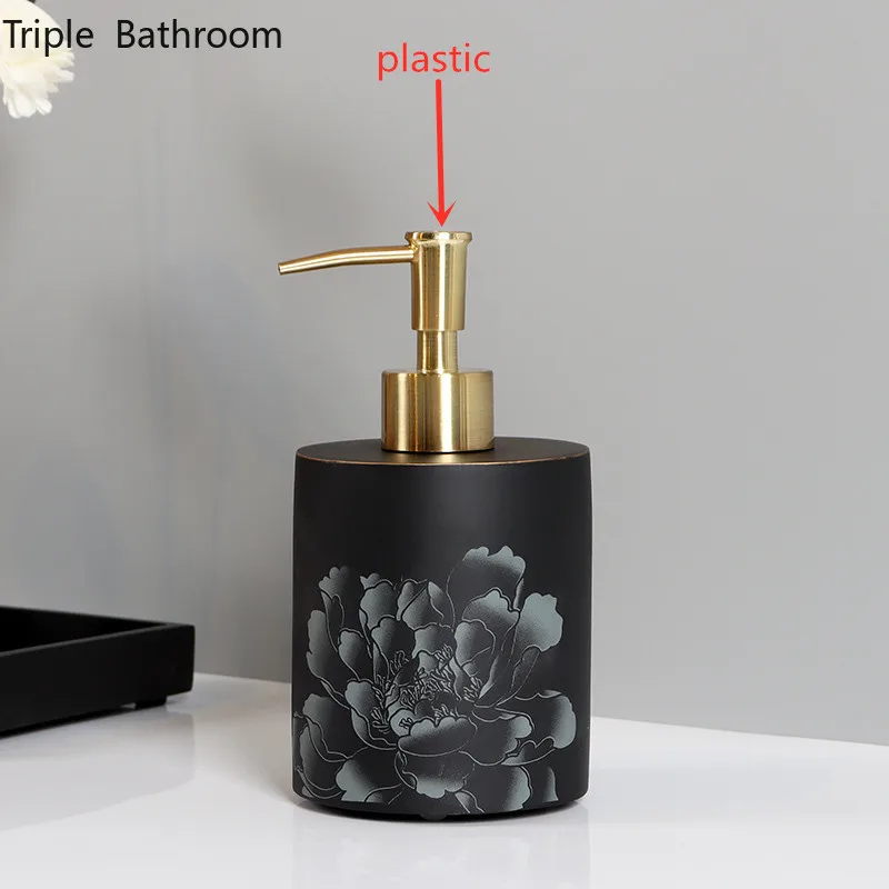 Дозатор для жидкого мыла и зубных щеток туалетные принадлежности ванной комнаты