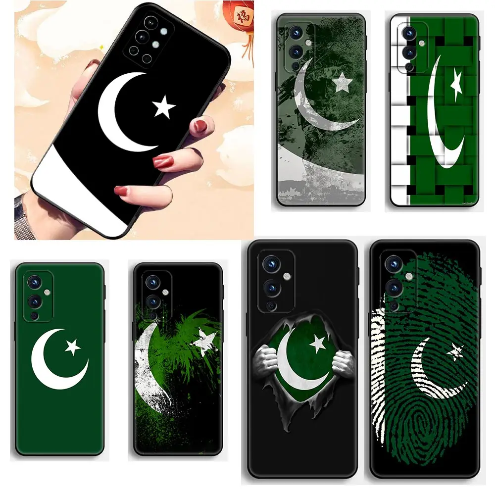 

Flag Of Pakistan Coques Fundas Phone Case for Oneplus 9 9R Z 7 7T 8 8T 9TR 10 Nord 2 CE N200 N100 N10 Pro 5G TPU Cases Capa Para