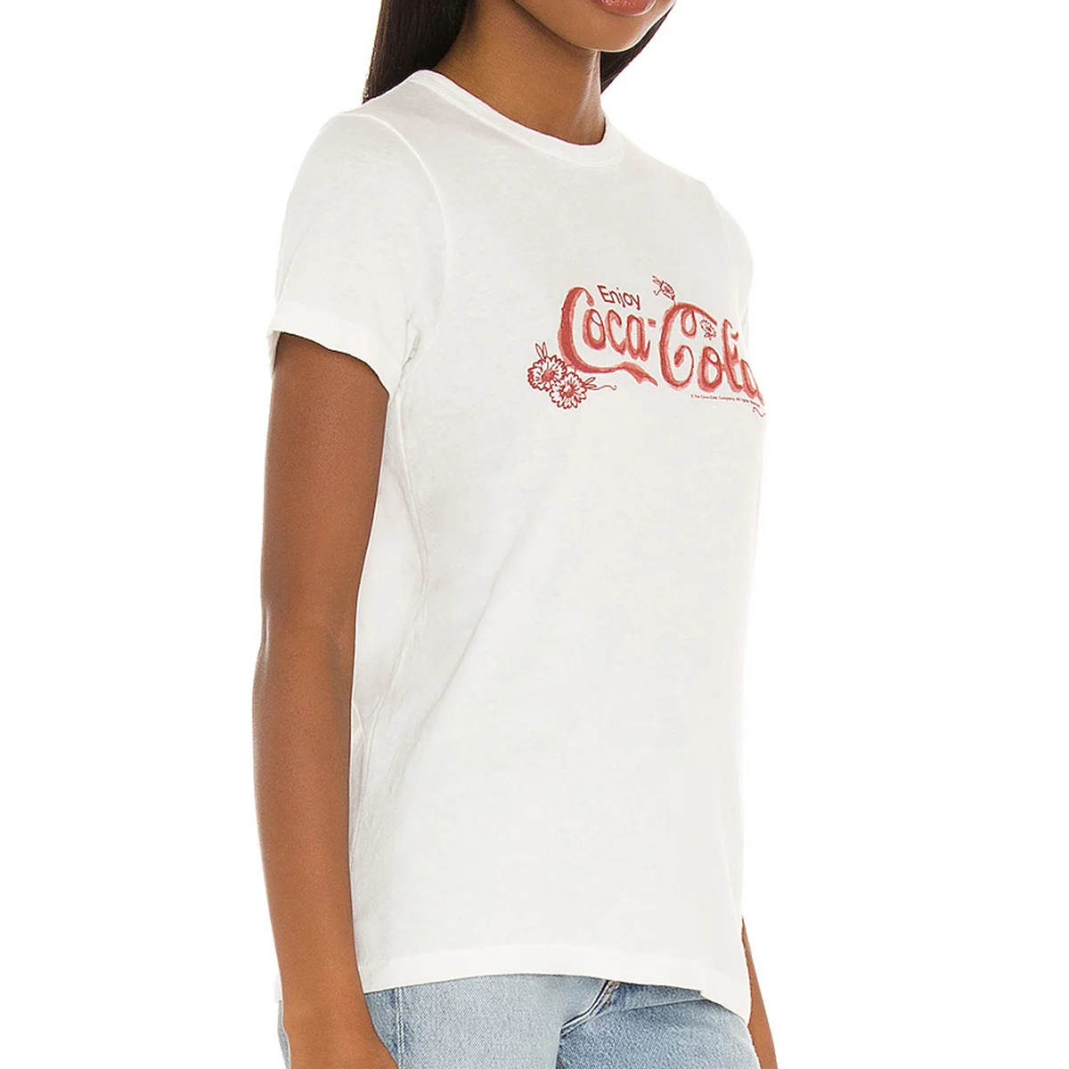 

Повседневная футболка с принтом пиратского любопытства, женский белый топ с круглым вырезом и коротким рукавом, Женская хлопковая Летняя ж...