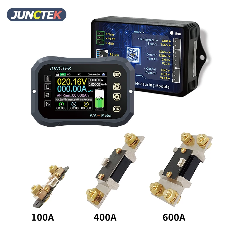 

Измерительный индикатор, тестер емкости аккумулятора, Bluetooth-монитор напряжения