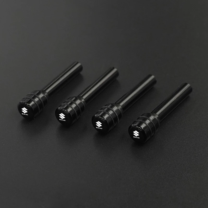 

4 шт., штифты для внутреннего дверного замка автомобиля, винтовая ручка, кнопка из алюминиевого сплава, ручка для Suzuki Jimny Swift Samurai SX4 Ignis S-cross