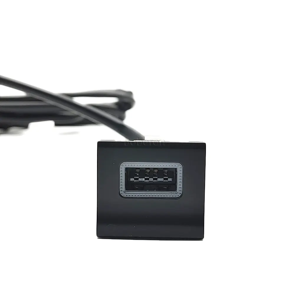 

Автомобильное зарядное устройство USB QC3.0, адаптер для быстрой зарядки, выключатель питания для VW Polo 2014 2015 2016, аксессуары