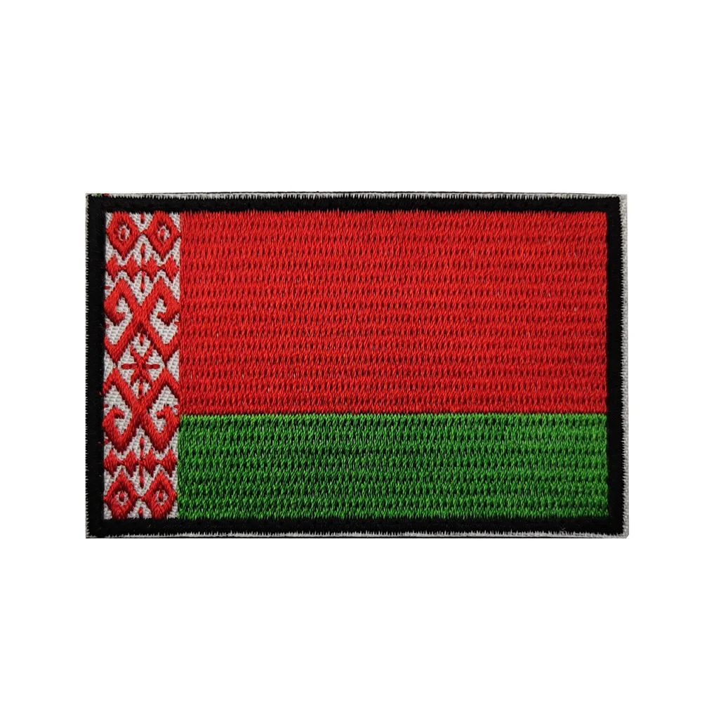 

Беларусь ИК крючок и петля нашивки для одежды наклейка для морального духа значок на рюкзак шляпу вышитая аппликация