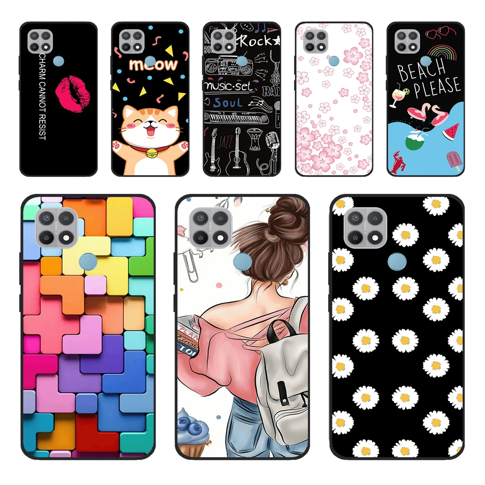 Для OPPO A15 чехол для OPPO A15S задний силиконовый мягкий чехол из ТПУ для телефона OPPOA15 CPH2185 A 15 S CPH2179 бампер 6,52 