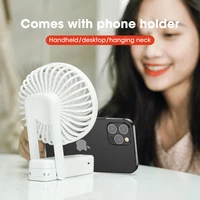 mini handheld fan usb desk fansmall personal portable table fan usb rechargeable battery operated cooling folding electric fan