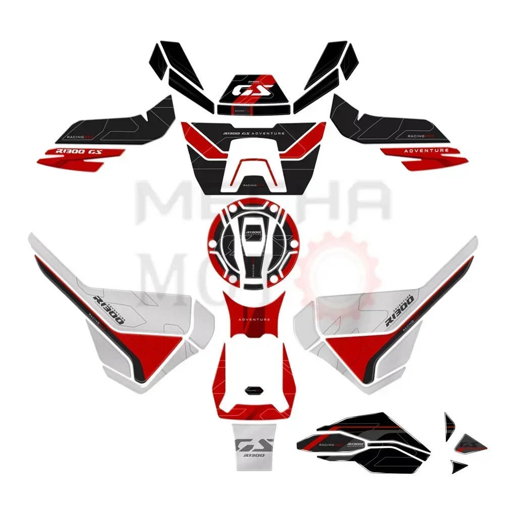 

Для R 1300 GS Adventure R1300GS ADV TROPHY 2025 аксессуары для мотоциклов 3D эпоксидная смола накладка на бак защитная наклейка