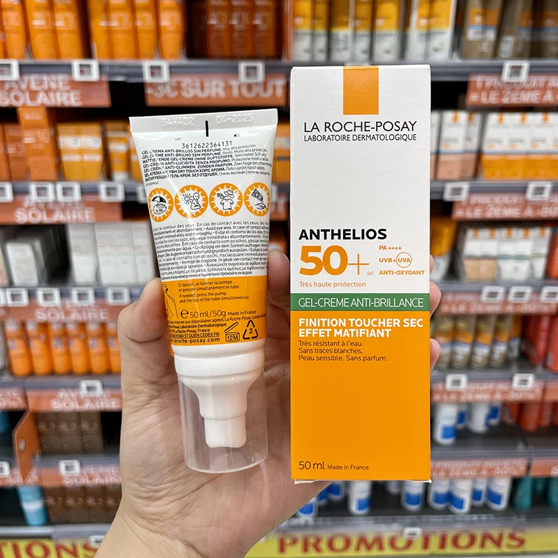 Фото Крем La Roche Posay SPF50 + для защиты от солнца, увлажняющий отбеливающий Водонепроницаемый солнцезащитный лосьон для мужчин и женщин №4