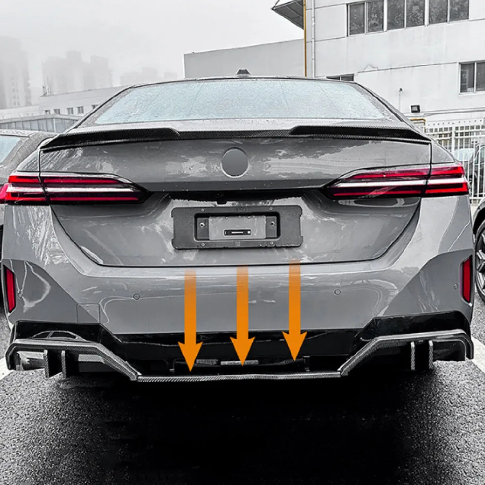 Для BMW 5 серии I5 2024 + G68 MP спойлер задний бампер угол задняя губа внешняя