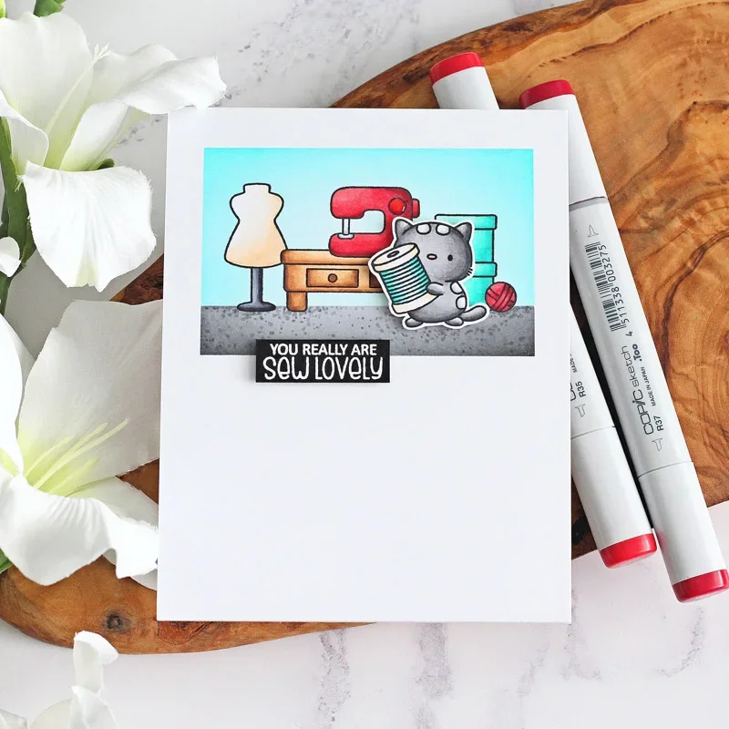 Силиконовые штампы на тему животных с милыми буквенными узорами из материкового