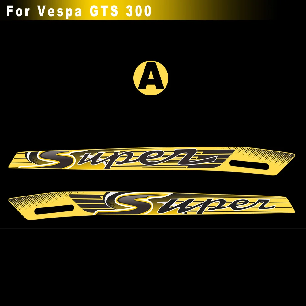 Наклейки для PIAGGIO Vespa GTS 300 Gts300 Sport Gts серые синие наклейки с эмблемой