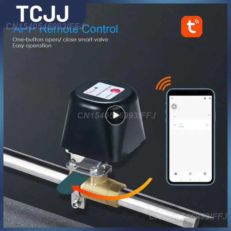 

Zigbee Gas Valve Smartlife Tuya Automation Skits Water Valve Smart House Countdown Timer Zigbee Wifi Assistant Smart