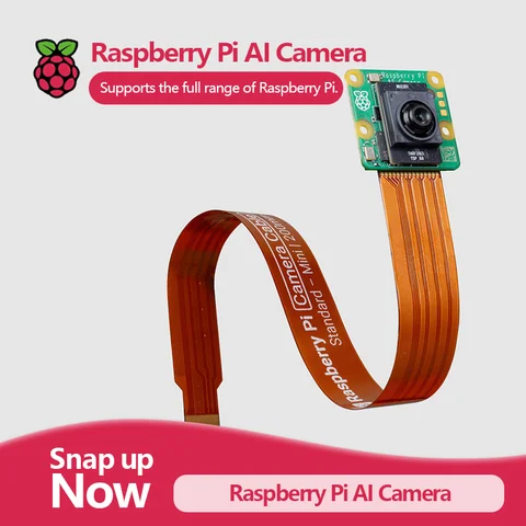 Камера Raspberry Pi AI с датчиком Sony IMX500
