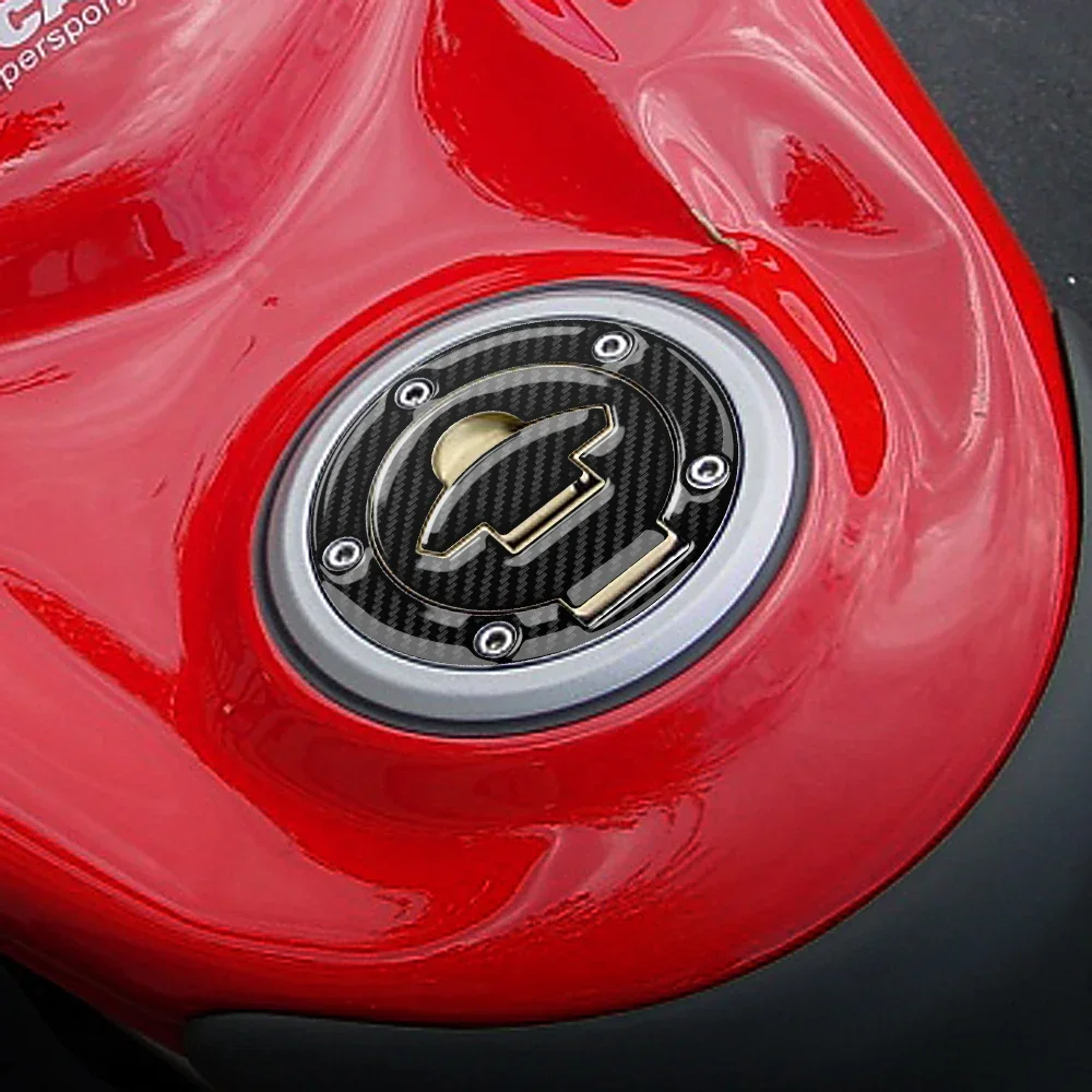 Фото Для моделей Ducati до 2008 года (5 отверстий) прозрачная защитная наклейка на крышку топливного бака мотоцикла №4