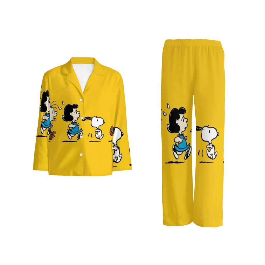 Пижама Snoopy White отборные узоры Minso милый стиль.