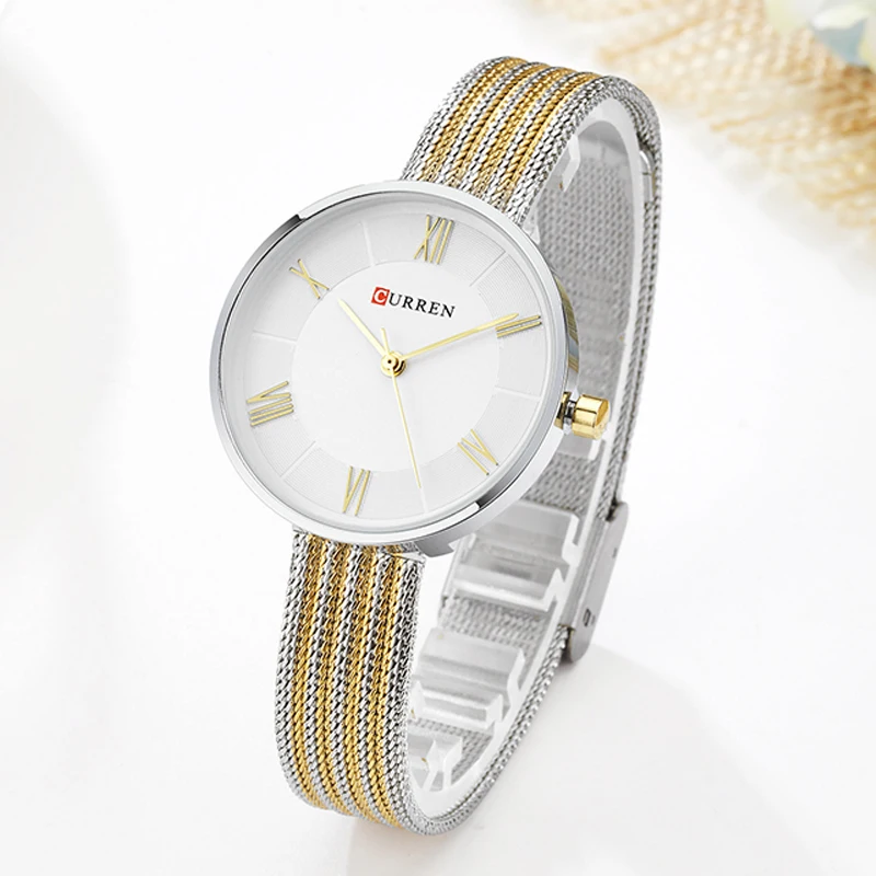 

Women Watch CURREN Top Brabd Fashion Quartz Ladies Wrist Watches Female watch Women Dress Gift Clock Montre Femme reloj mujer