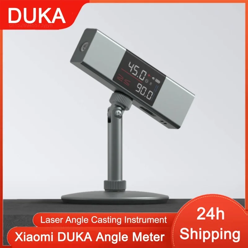

LI1 лазерный инструмент для литья под углом Xiaomi DUKA измерительный инструмент транспортир Цифровой Инклинометр двусторонний HD-экран