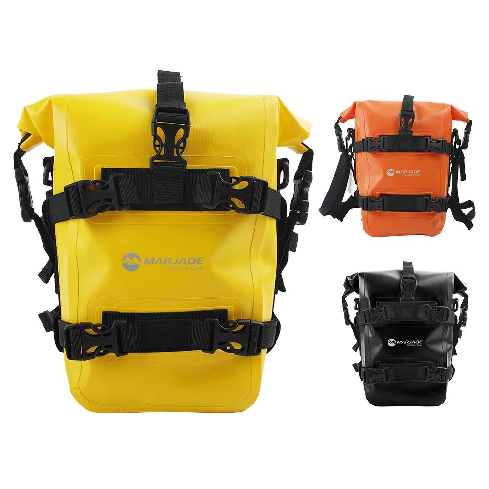 

Motorbike Rear Rack Trunk Storage Bag Waterproof 8L Frame Crash Bars Bag with Shoulder Strap Professional Motorcycle Accessories
