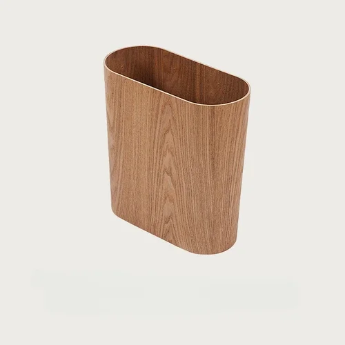 nordyckiego drewnianego kosz na śmieci o dużej pojemności z pokrywką kuchenny litego drewna papier kreatywne przechowywanie w kuchni