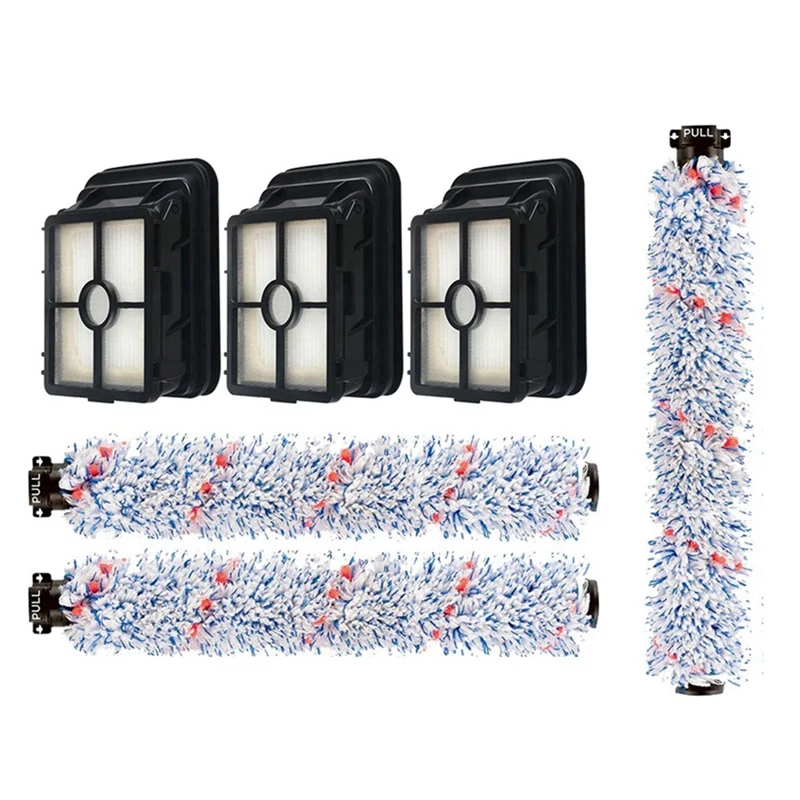 

Запчасти для беспроводного пылесоса Bissell Crosswave 1713 Pet Pro 2582E, 1866 1868 1926, фильтр двигателя, роликовая щетка