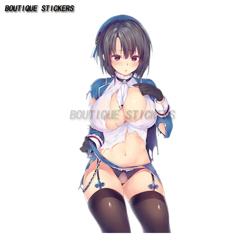 Сексуальная девушка Kantai серии Остров оленя рендеринг анимация автомобильная