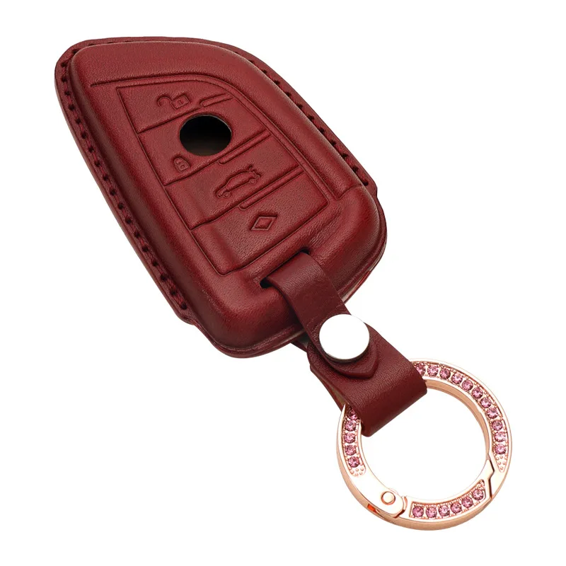 

Car Key Case Cover Leather For Bmw Display LED F20 F30 F31 F34 F10 X1 X3 X4 X5 X6 X7 G11 G12 G30 G31 G32 G07 i8
