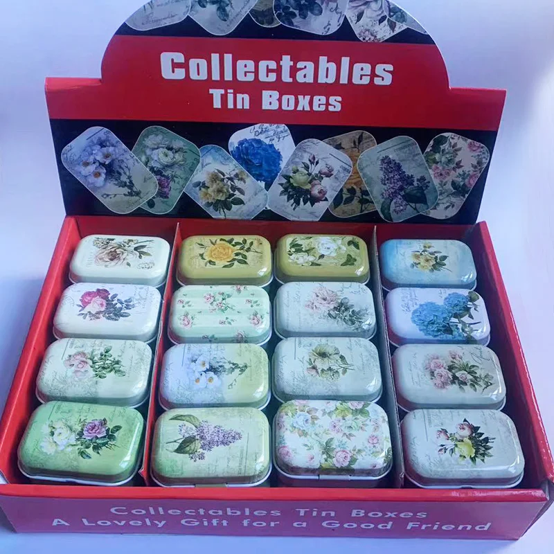 

Металлические коробочки для хранения 12 штук