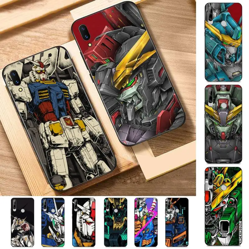 

Bandai GUNDAM Phone Case for Huawei Y 6 9 7 5 8s prime 2019 2018 enjoy 7 plus