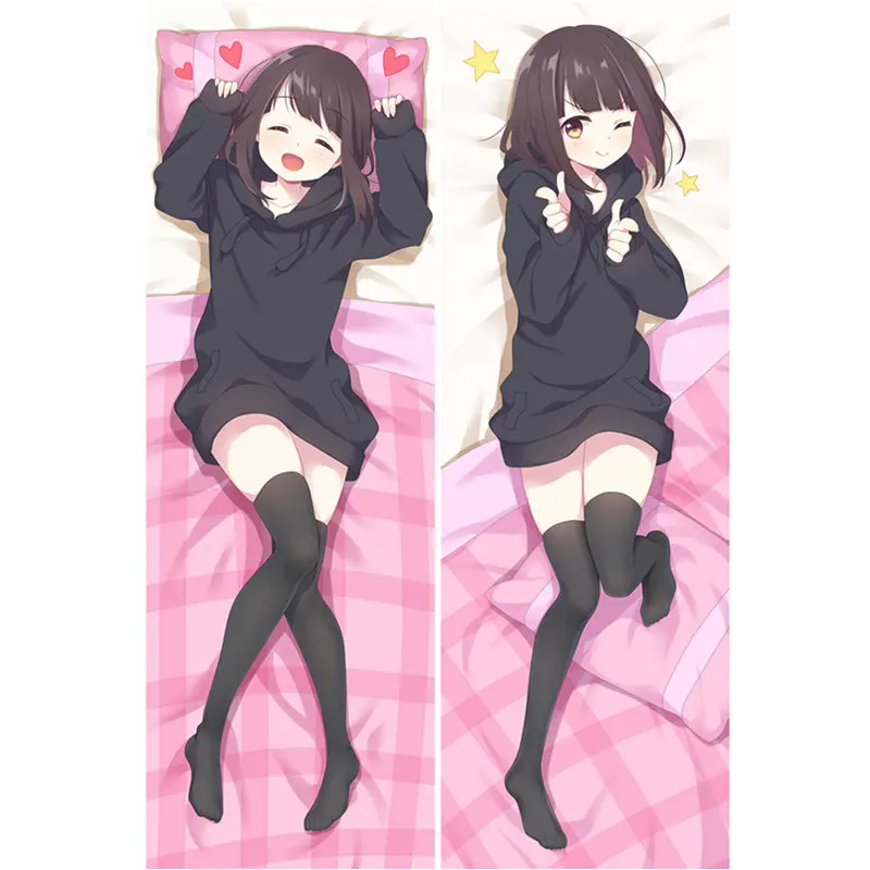 

New design New Arrival Hot Anime Menhera Chan Manga Otaku Hugging Body Decorative Pillow Cover Case Dakmakura Pillowcases