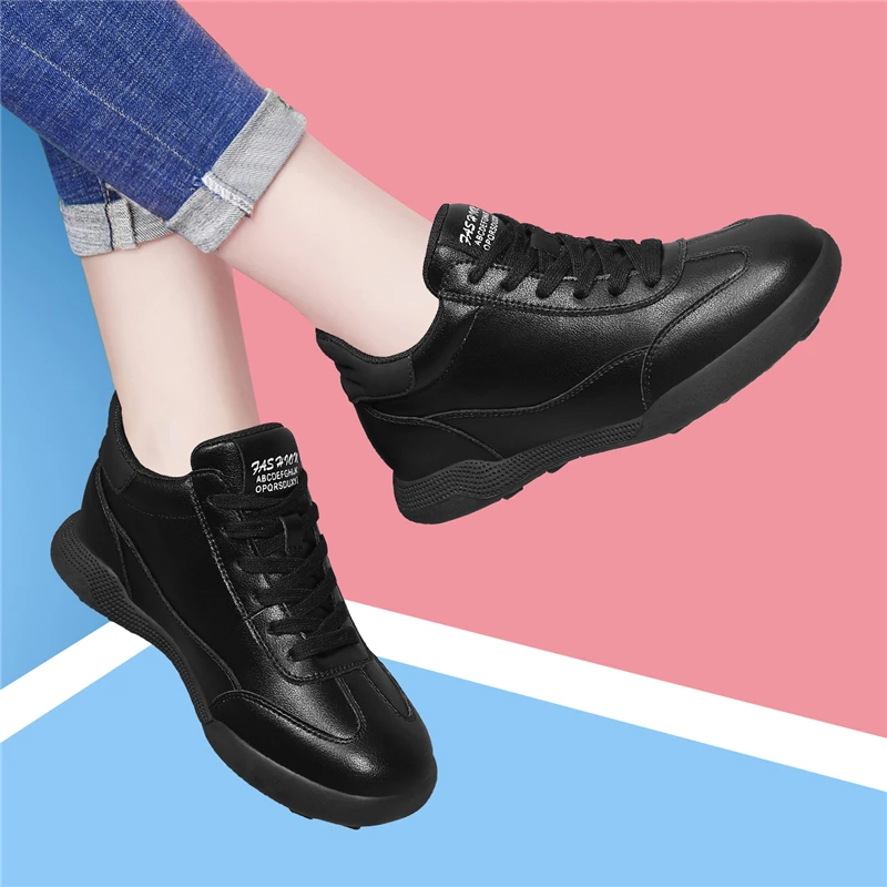 Женские кроссовки для бега Высококачественная обувь на платформе открытом