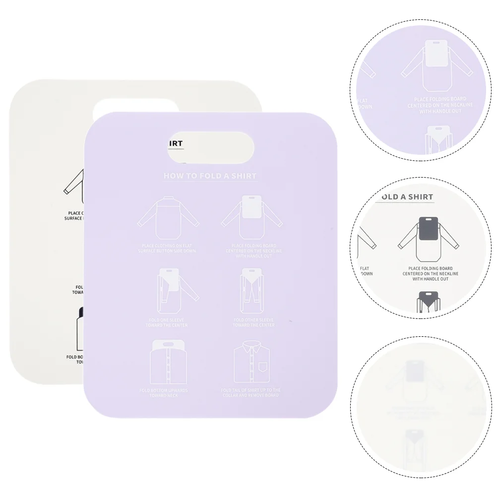 

Board Folding Folder Shirt Clothes Laundry Stacking Tool Organizerstorage Folders T Pp Cardboard Pants Wrinkle Anti Travel