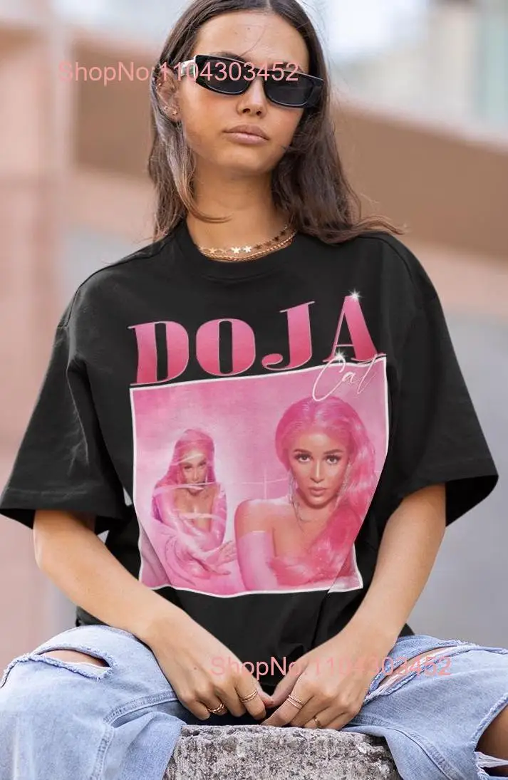 Винтажная футболка Doja Cat с длинными или короткими рукавами
