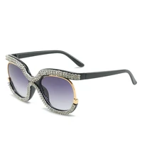 bling diamond sunglasses women 2022 luxury brand design sunglasses fashion oversized sun glasses vintage shades gafas de sol