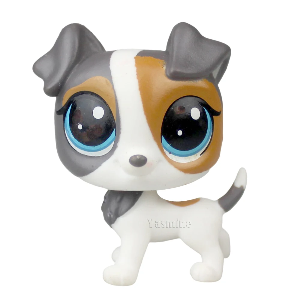 

YASMINE Pet Shop Brown Scamps Russo Dog Pug Puppy Figure lps#1-102