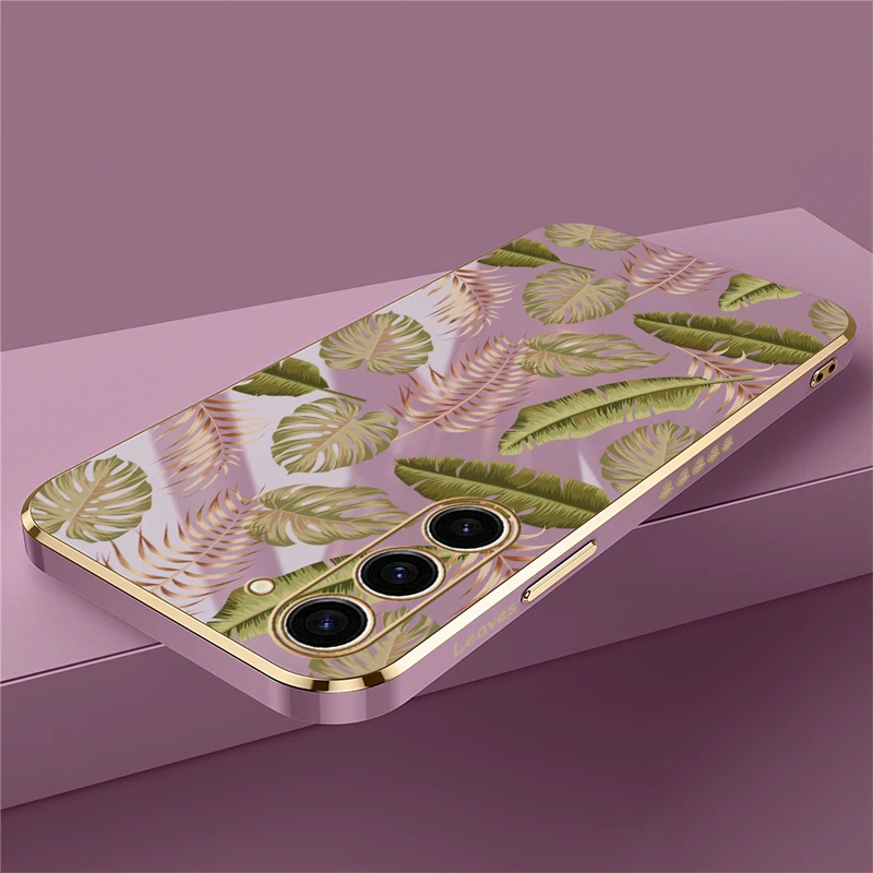 Силиконовый чехол для Samsung Galaxy S24 Ultra S23 S22 Plus S21 FE S20 S10