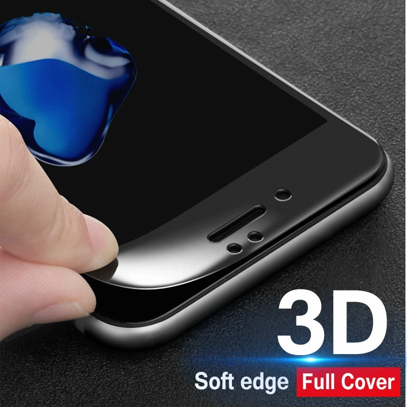 

2 шт. закаленное стекло с полным покрытием для iPhone 12 mini 11pro XR Xs max, Защита экрана для iPhone 6 7 8 plus se 2020, стекло
