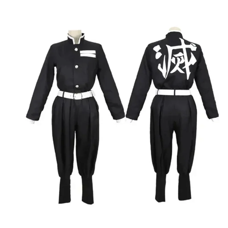 Кимоно для косплея из аниме Rengoku Kyoujurou костюм рассекающий демонов Униформа парик