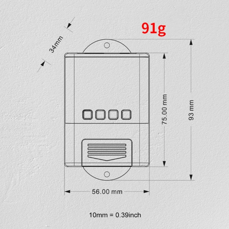 110 В-230 В переменного тока 10 А регулятор температуры 2 способа нагрева и охлаждения
