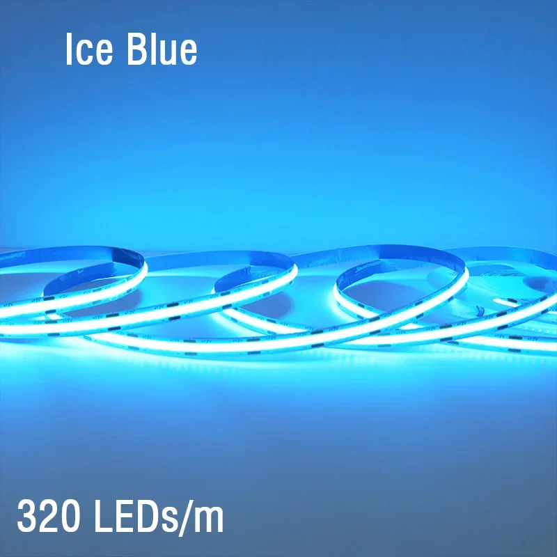 

Светодиодная лента Dengsum COB 320/480 светодиодов 12/24В