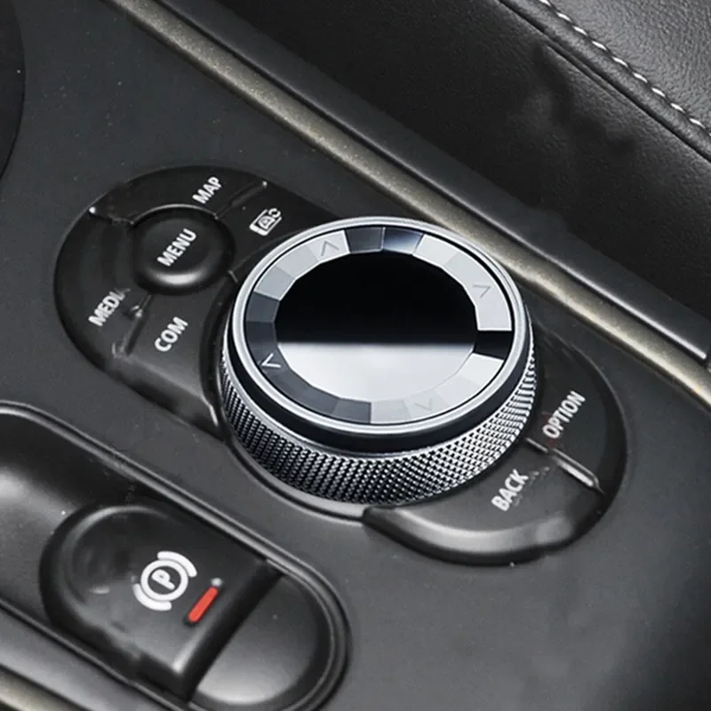 

Knob Cover Multimedia Buttons Cover IDrive Stickers for BMW MINI Cooper Clubman Countryman F54 F55 F56 F57 F60