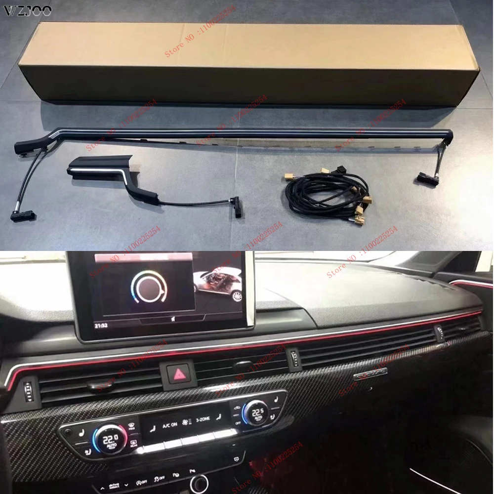 

Декоративная светодиодная лента для Audi A4 S4 A5 S5 B9 2016-2020