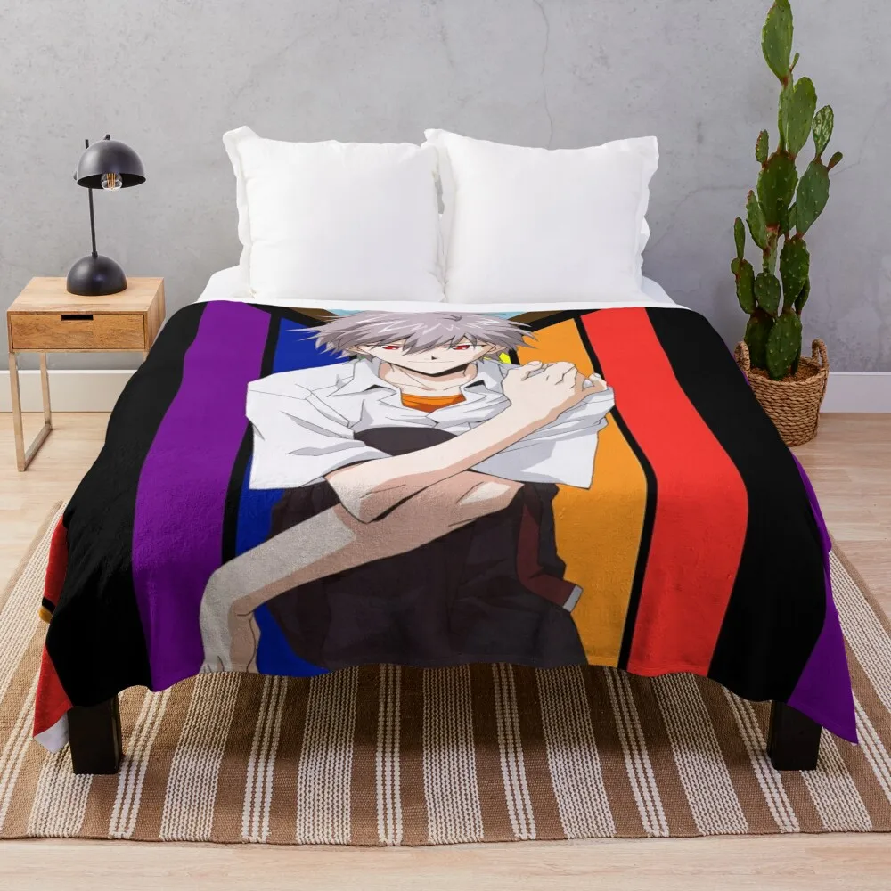 Одеяло Kaworu Nagisa Pride Flag Design Свободные одеяла и