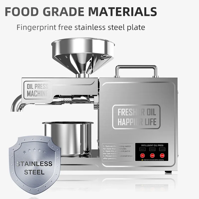 Для черных семян кунжута арахиса соиных бобов пальм машины для прессования