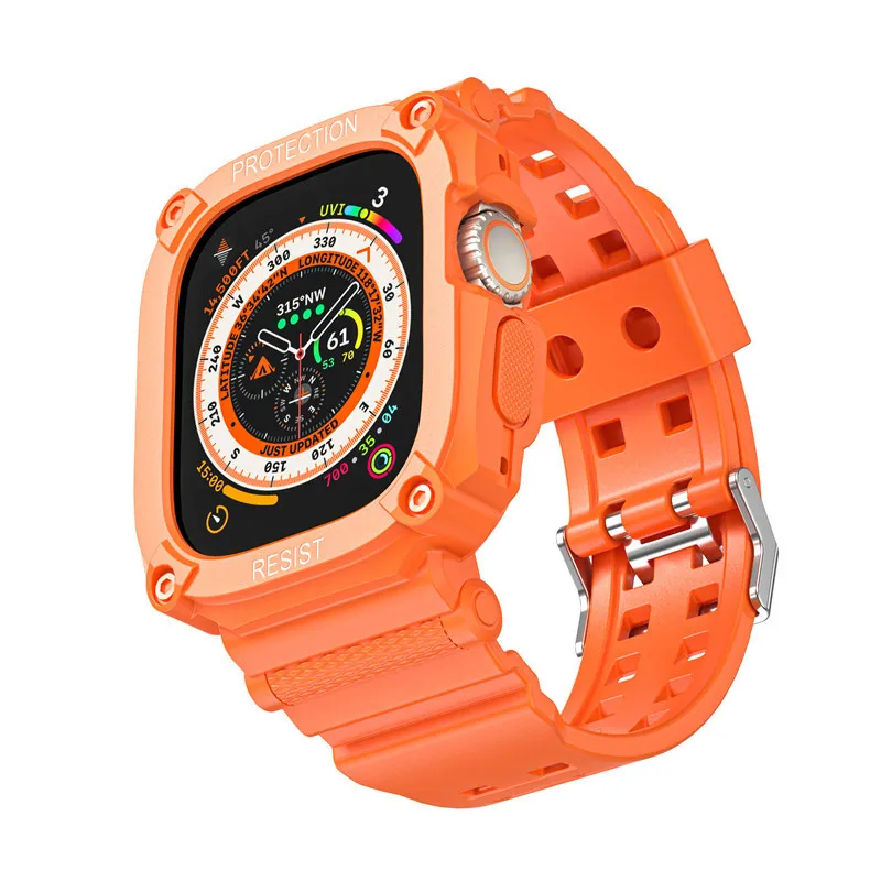 

Силиконовый прочный Чехол для Apple Watch Ultra 49 мм