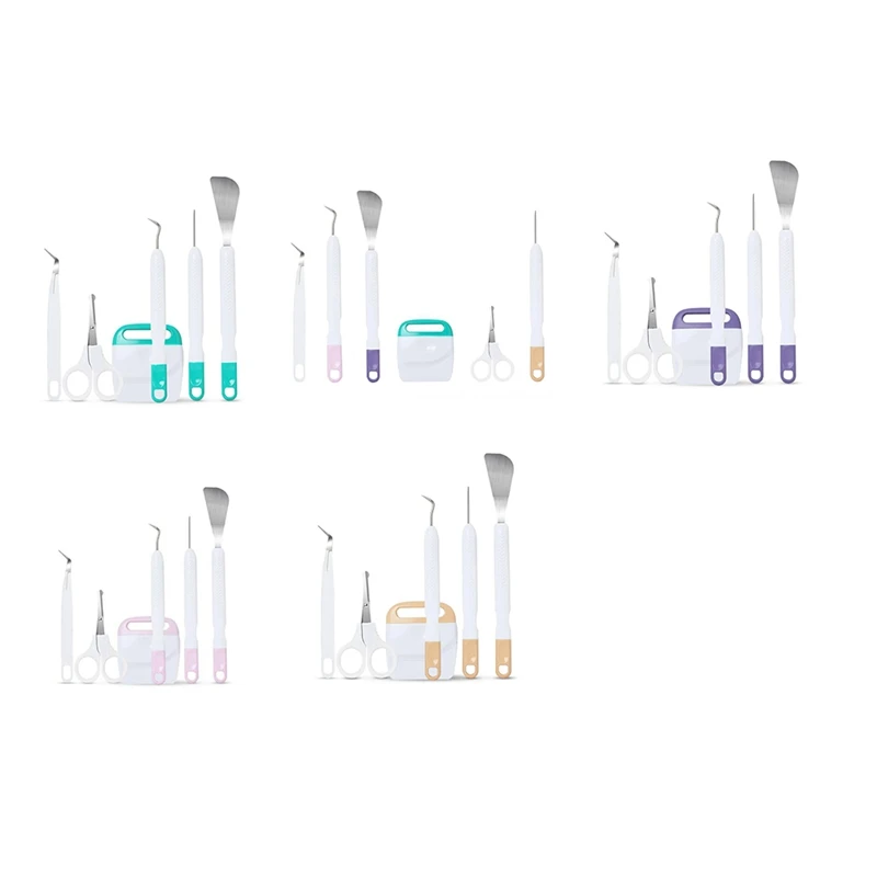 DIY Craft Vinyl Weeding Tools Set Cardstock Crafting Basic Tools Kit For Cricut Maker Silhouette/Oracal Vinyl