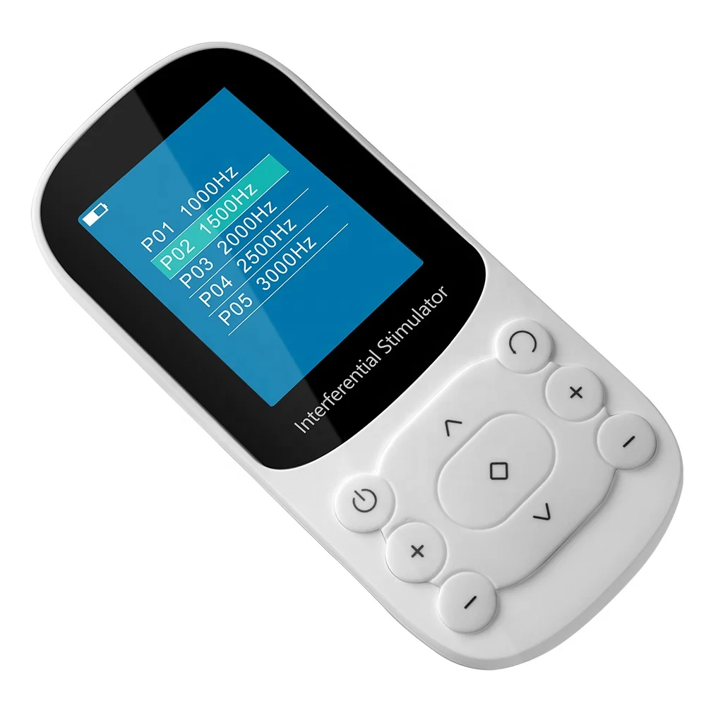 Аппарат для стимуляции мышц белого цвета 1000-3000 Гц