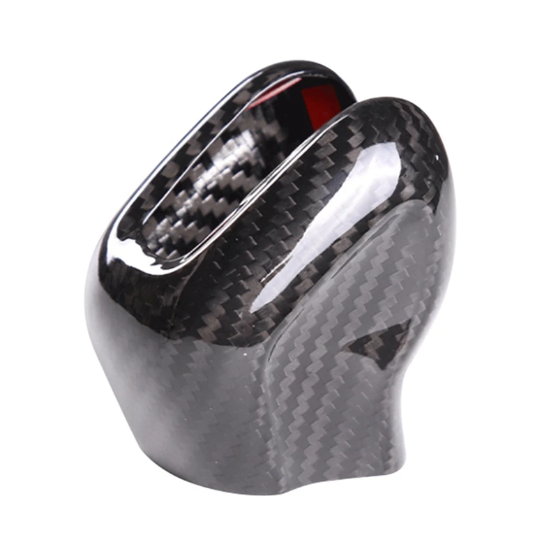 

Carbon Fiber Car Central Control Gear Head Shift Knob Cover Trim Sticker For Volvo Xc60 Xc90 S90 V90 S60 V60 Accessories