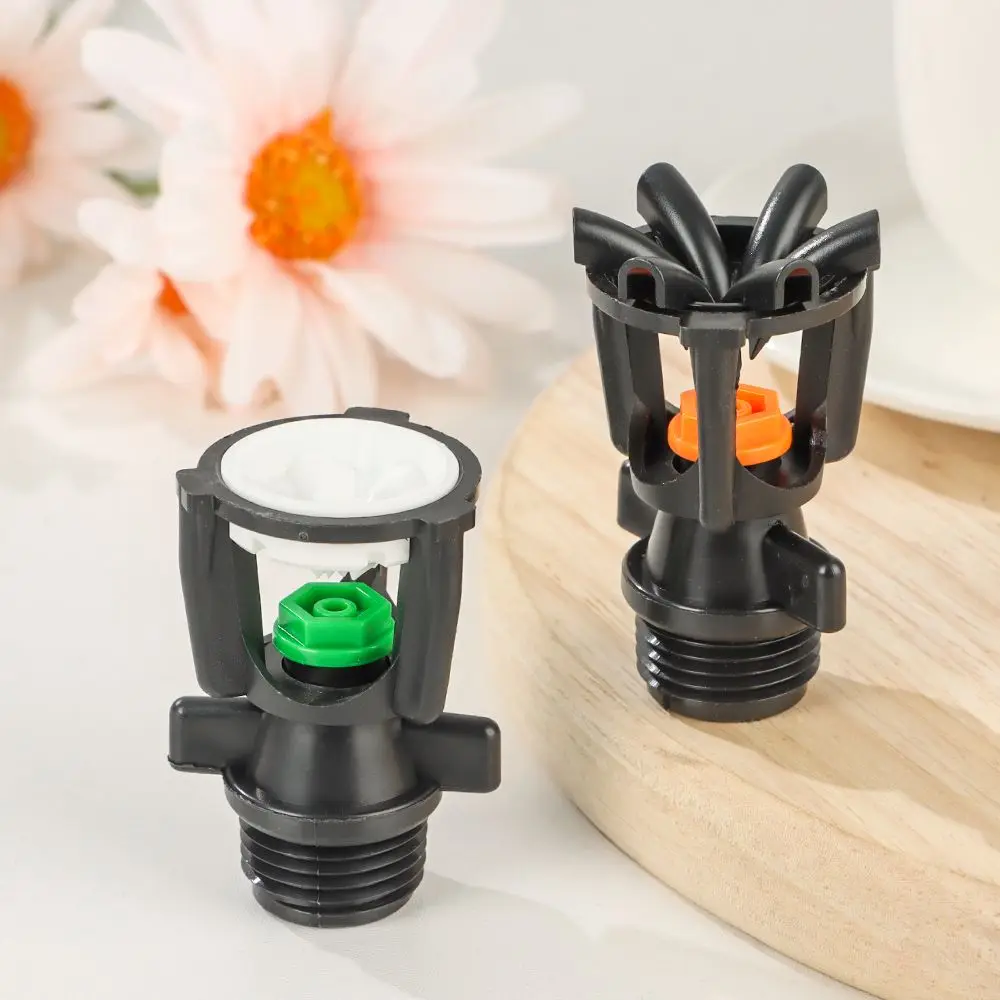 

Mini Wobbler Garden Supplies 1/2" MaleThread Rotating Sprinklers Water Spray Sprinkler 360° Rotary Watering Nozzles