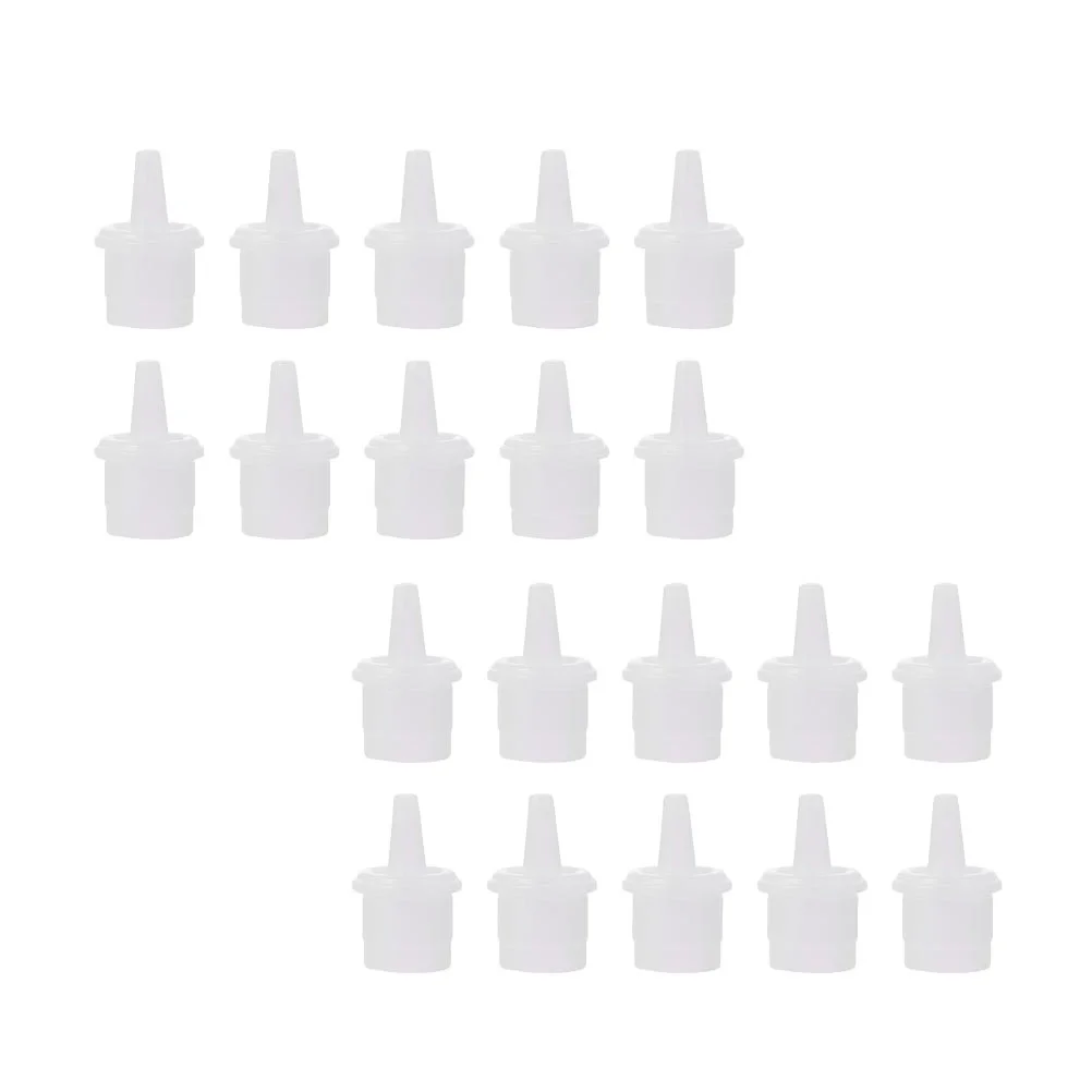 

60Pcs Eyelash Grafting Bottle Plugs Small Glue Bottle Tips Glue Bottle Accessory