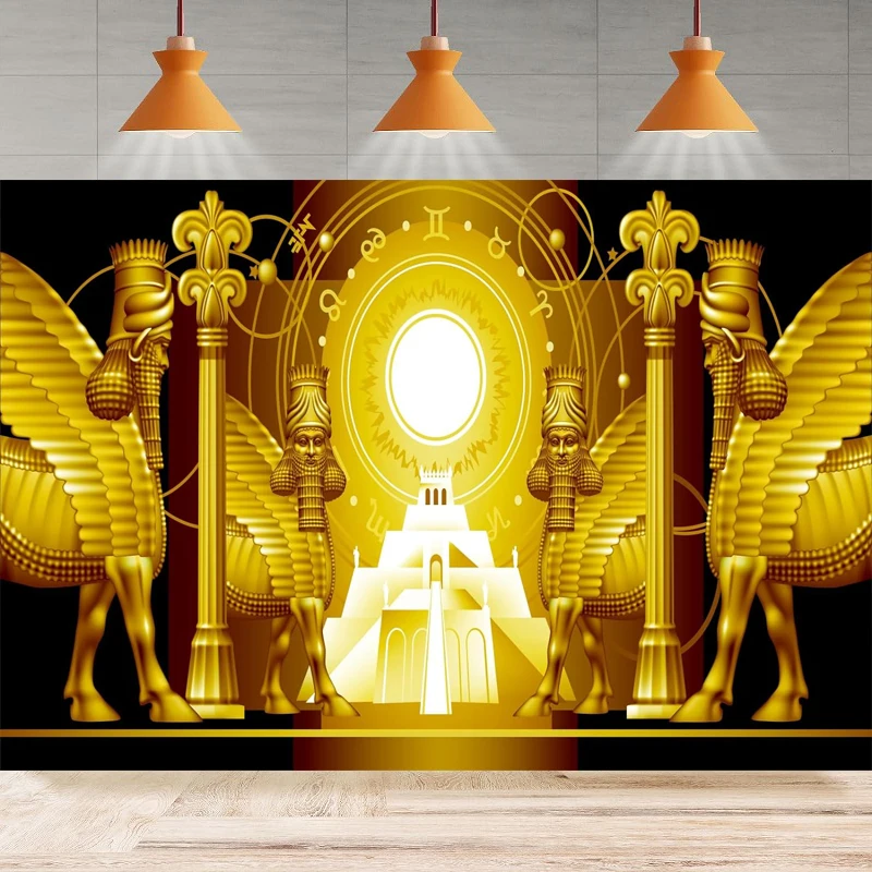 Древнегреция Mesopotamia фон для фотосъемки фэнтези с персонажами мифов в греческом