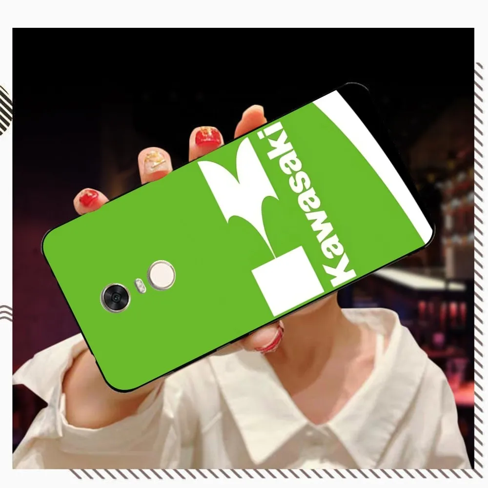 Чехол для телефона с логотипом KawasakiES мотоцикла Redmi 5 6 7 8 9 10 plus pro A GO K20 K30 K40 F3 Fundas